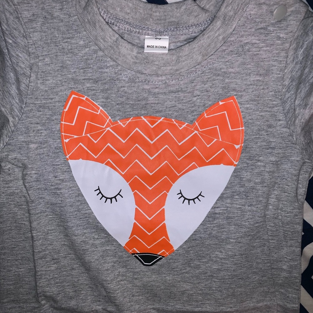 🦊Fox Romper🦊 - Picture 3 of 3